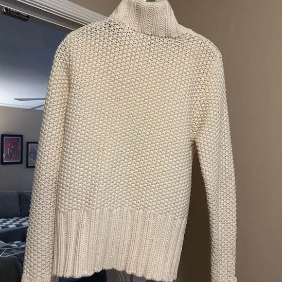 Women's Cream Knit Sweater - Picture 2 of 2